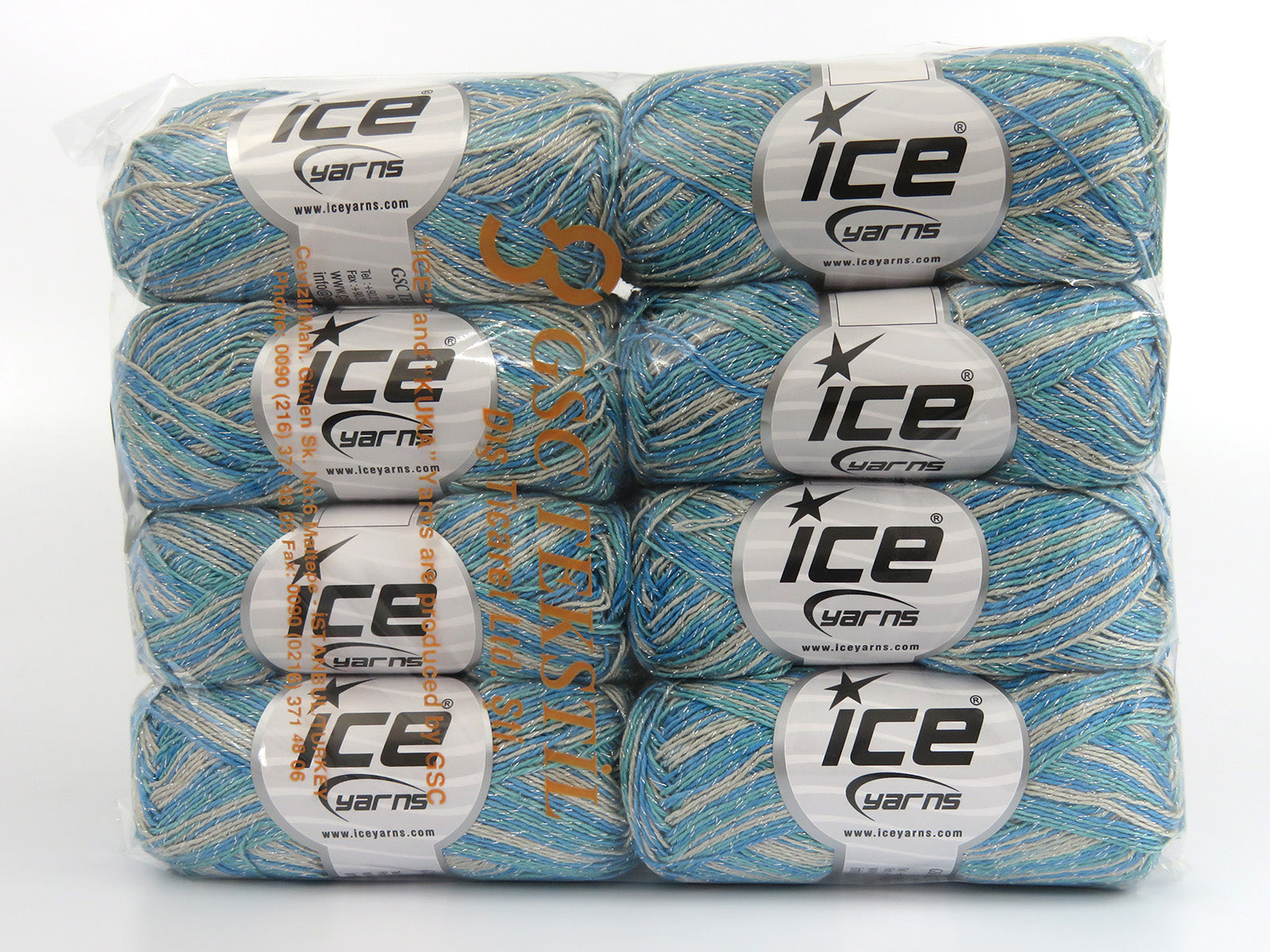 Summer Rose Glitz Green, Turquoise, Light Camel fnt2-81253