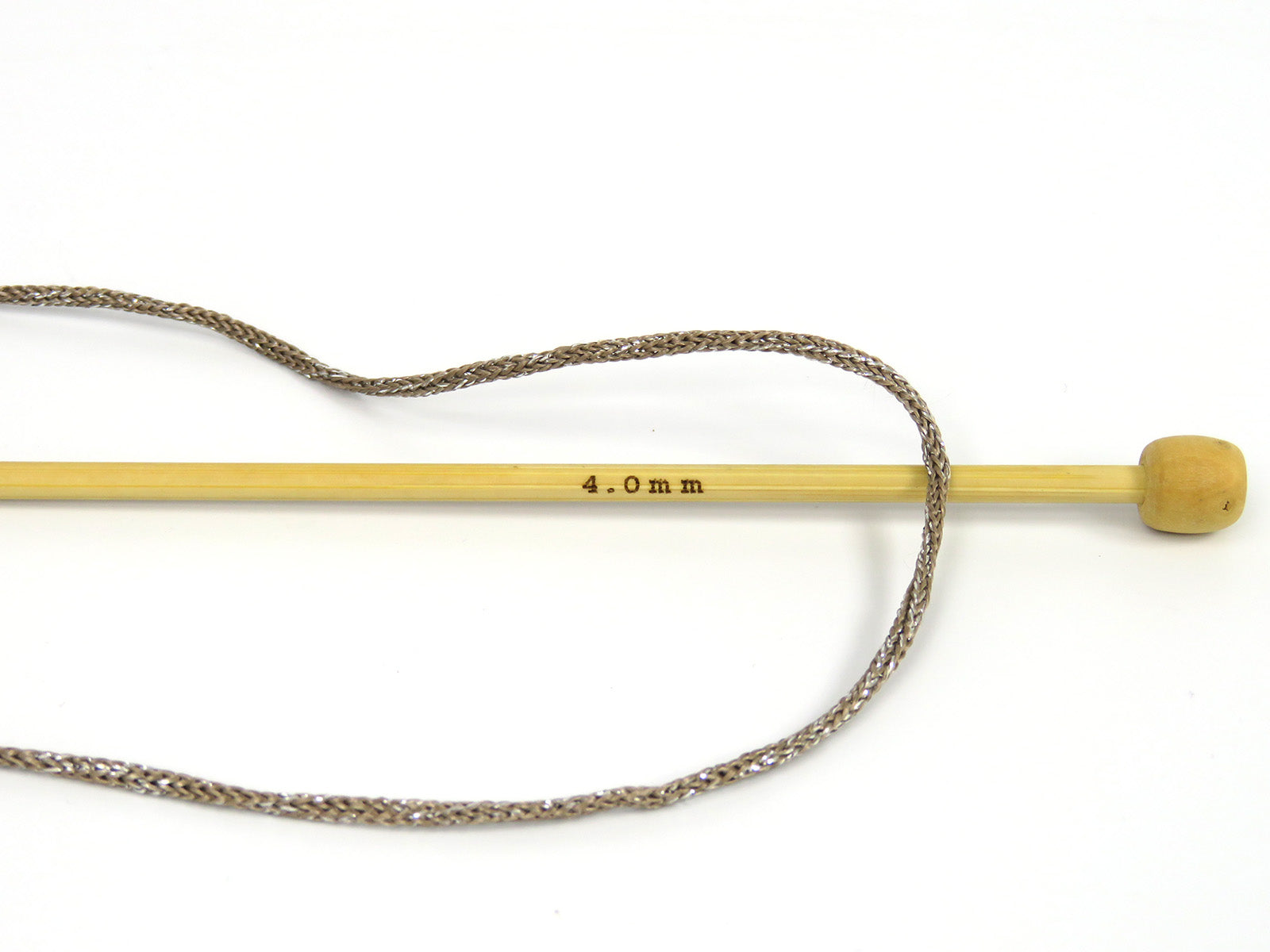 Macrame Bulky Glitz Dark Camel, Gold fnt2-81304