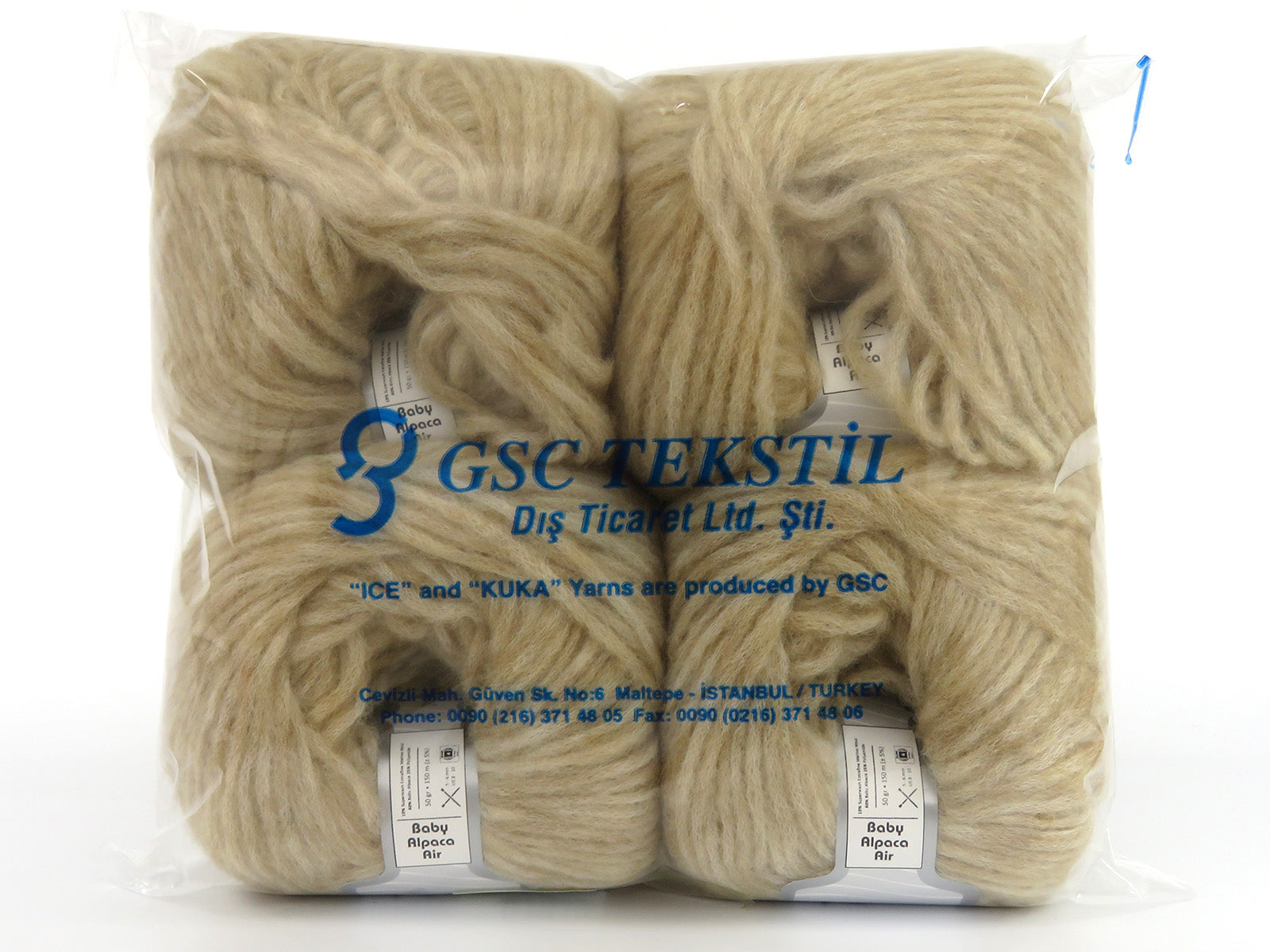 Baby Alpaca Air Light Camel fnt2-81312