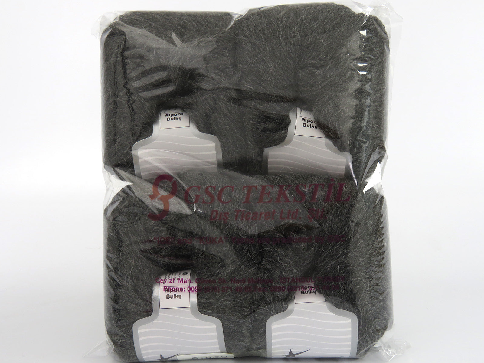 Alpaca Bulky Grey Sku:fnt2-81329
