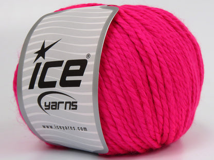 Alpaca Bulky Neon Pink Sku:fnt2-81331