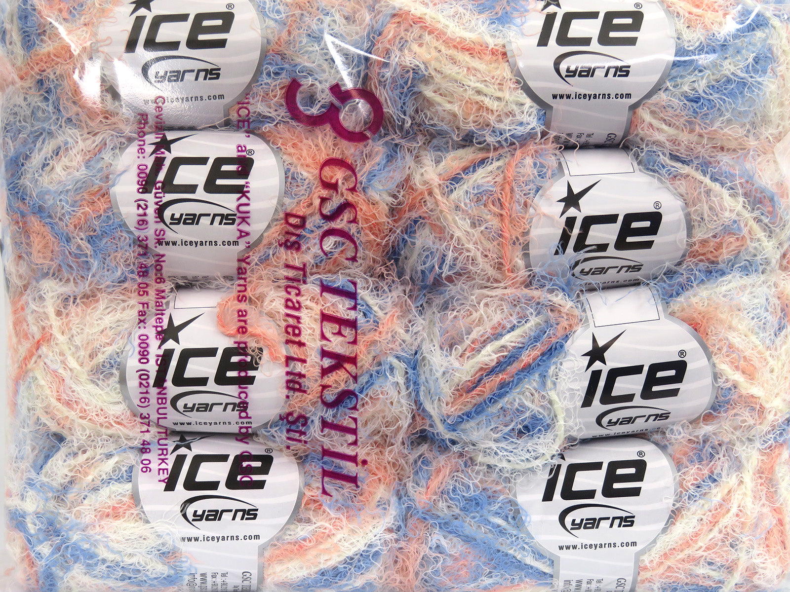 Mars Blue, Salmon, White fnt2-81354