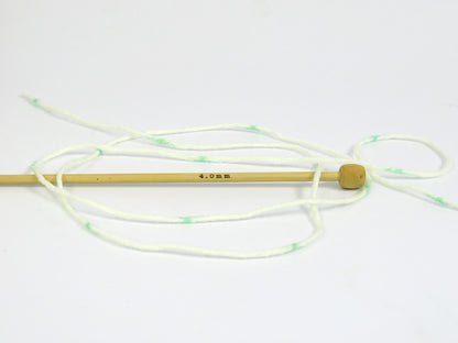 Jacquard Wool Green Shades, Cream fnt2-81368