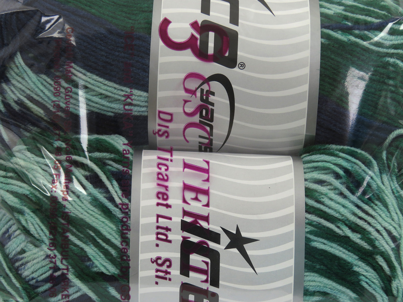 Jacquard Wool Green Shades, Navy fnt2-81369