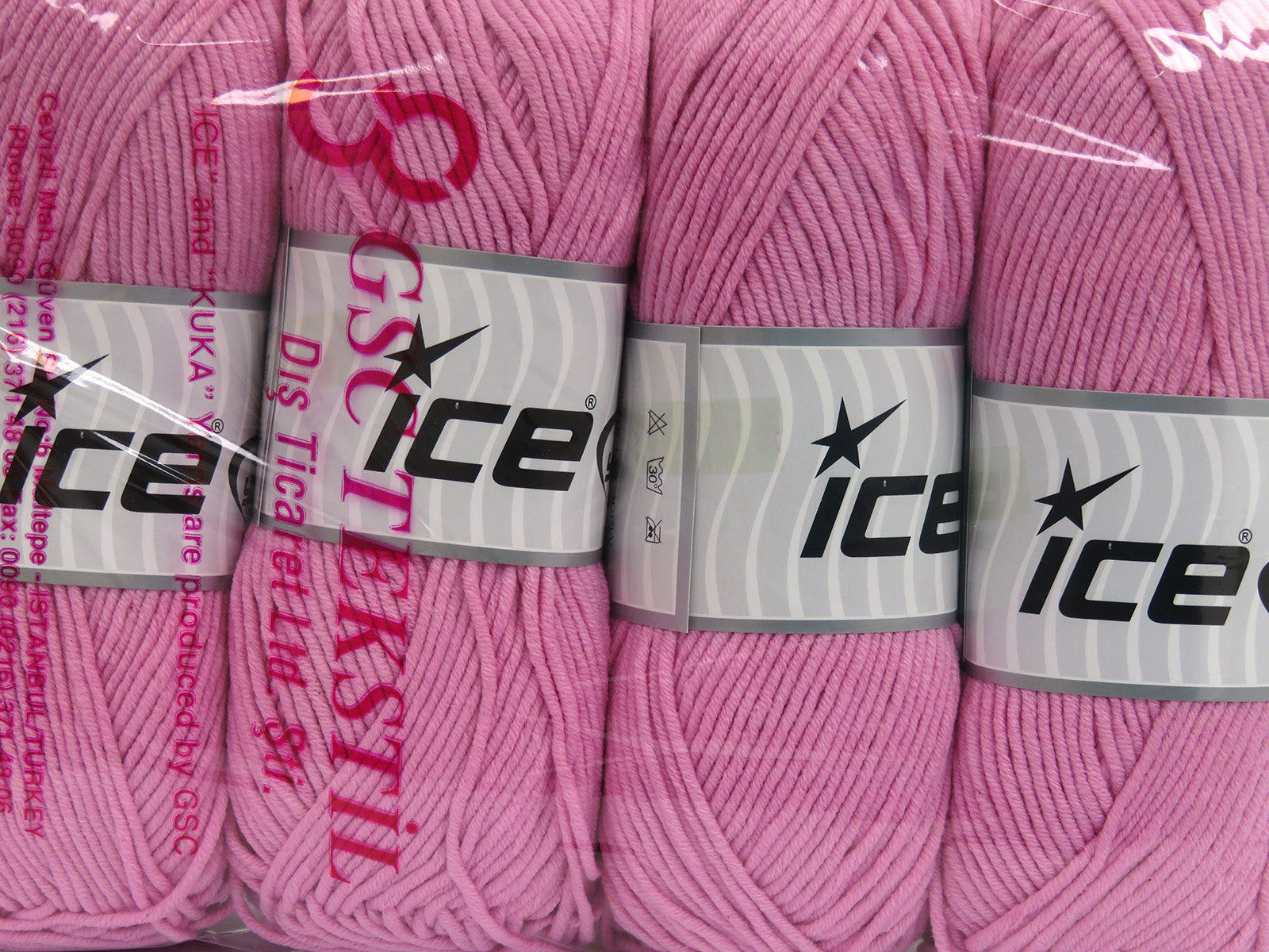 Lorena Worsted Candy Pink fnt2-81372