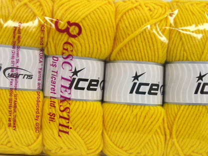 Merino Chunky Dark Yellow fnt2-81374