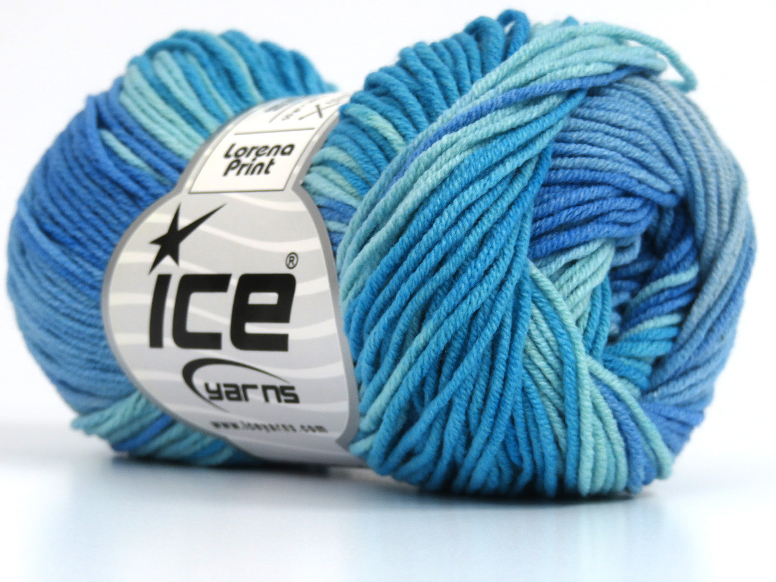 Lorena Print Turquoise, Mint Green, Blue Shades fnt2-81377