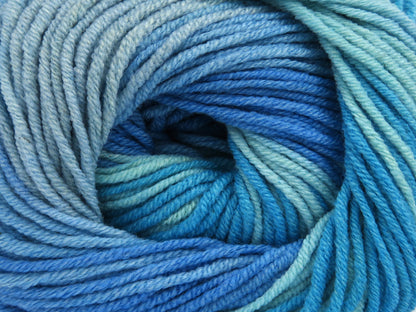 Lorena Print Turquoise, Mint Green, Blue Shades fnt2-81377