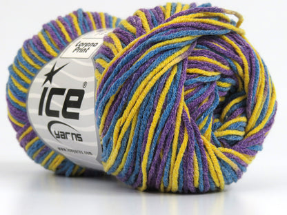 Lorena Print Purple, Blue, Gold fnt2-81378