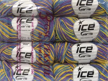 Lorena Print Purple, Blue, Gold fnt2-81378
