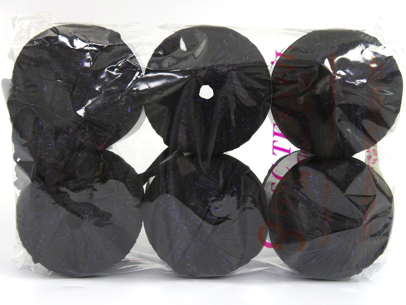 Namaste Glitz Black, Purple fnt2-81391