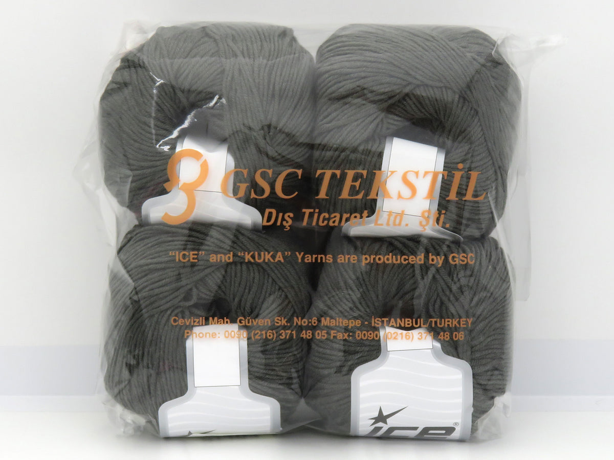 Ice Yarns Bamboo Merino – Koyu Haki – %20 Ekstra İnce Merinos Yünü, %80 Bambu