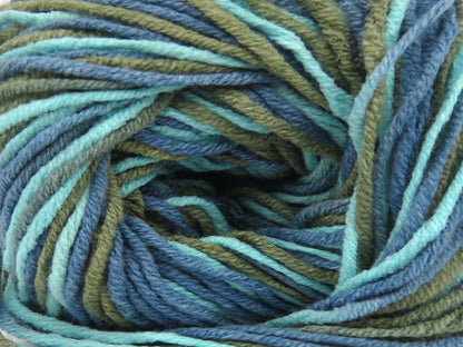 Lorena Print Khaki, Turquoise Shades, Blue fnt2-81473