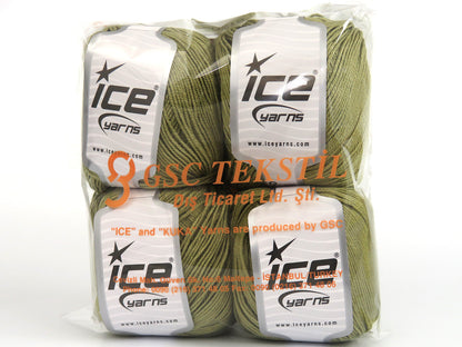 Tencel Light Olive Green fnt2-81508