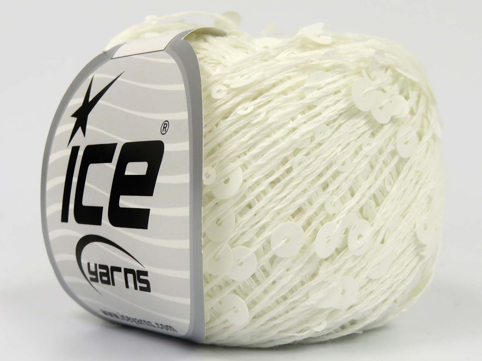 Cotton Paillette White fnt2-81554