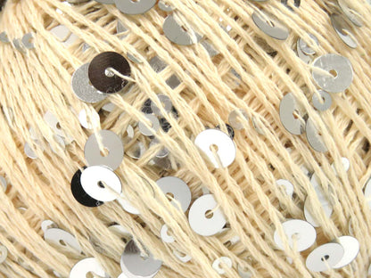 Cotton Paillette Cream fnt2-81555