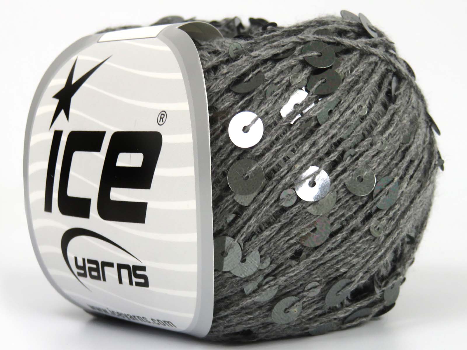 Cotton Paillette Grey fnt2-81559