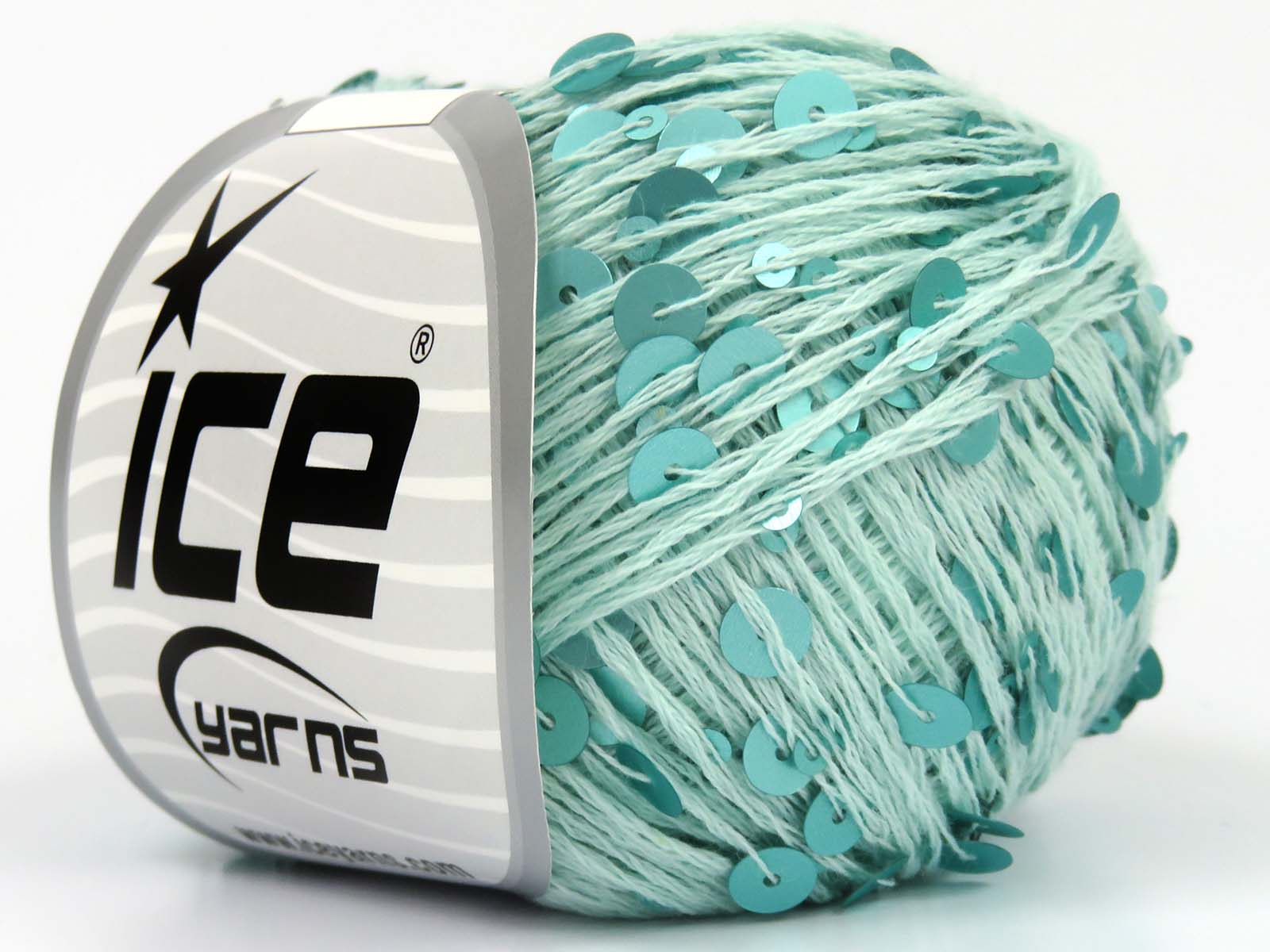 Cotton Paillette Mint Green fnt2-81562