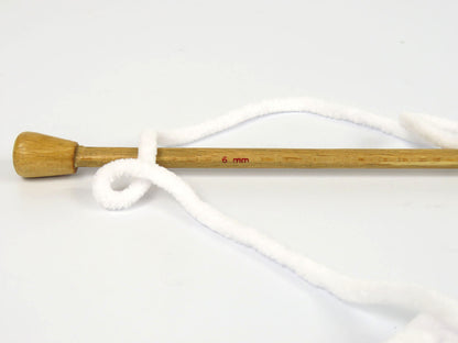 Chenille Baby White fnt2-81625