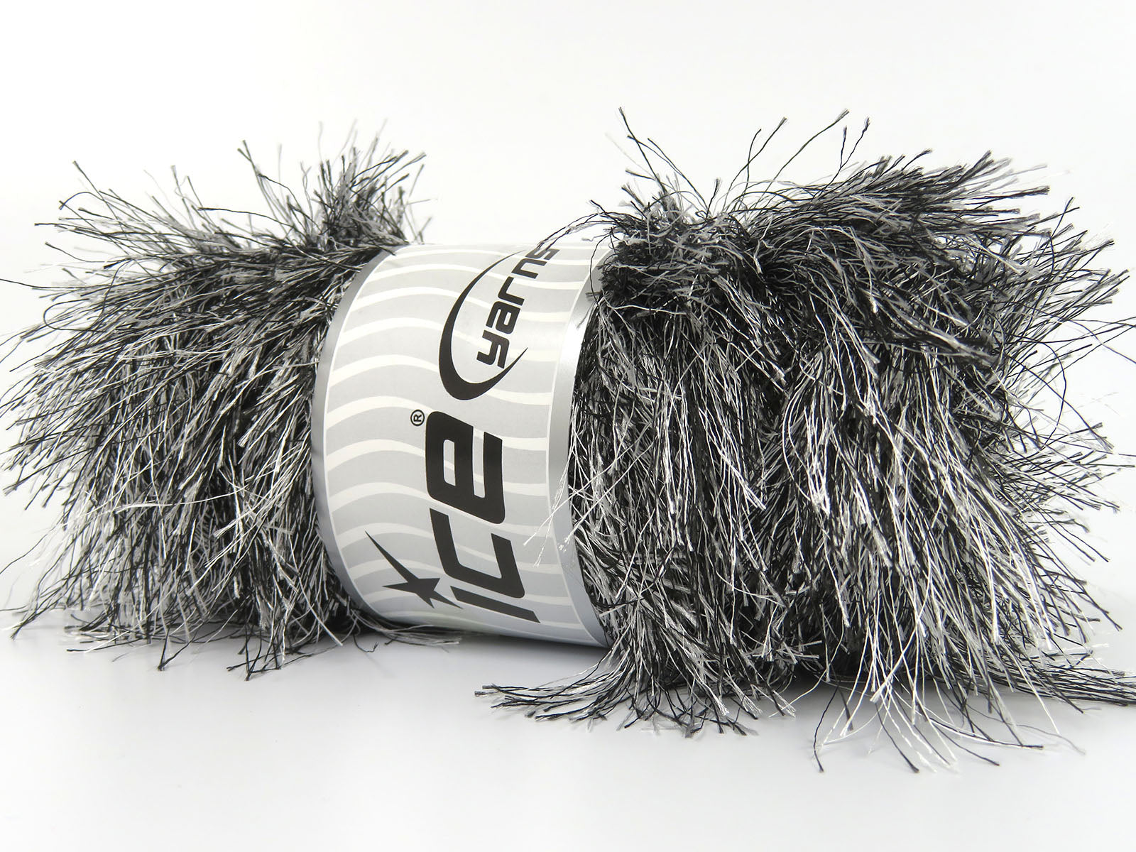 Eyelash Bulky Black, White Sku:fnt2-81823