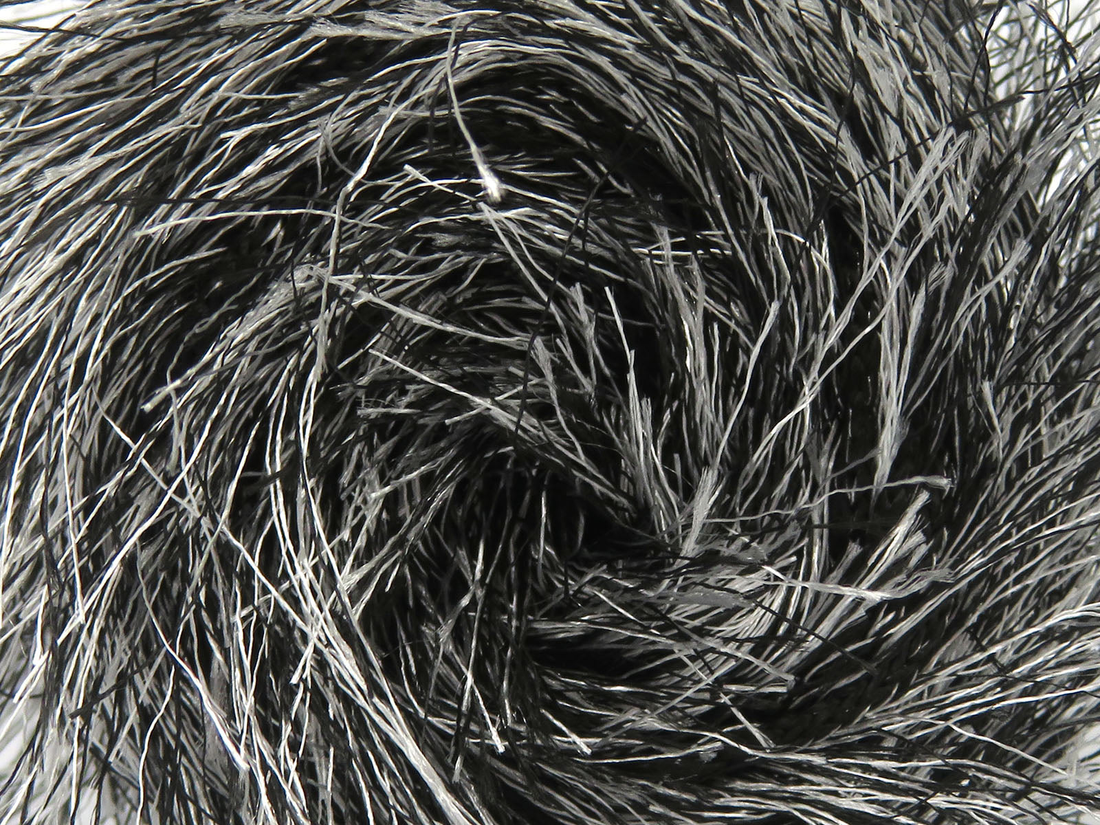 Eyelash Bulky Black, White Sku:fnt2-81823