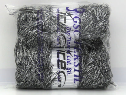 Eyelash Bulky Black, White Sku:fnt2-81823