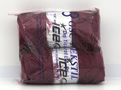 Eyelash Bulky Burgundy Sku:fnt2-81840