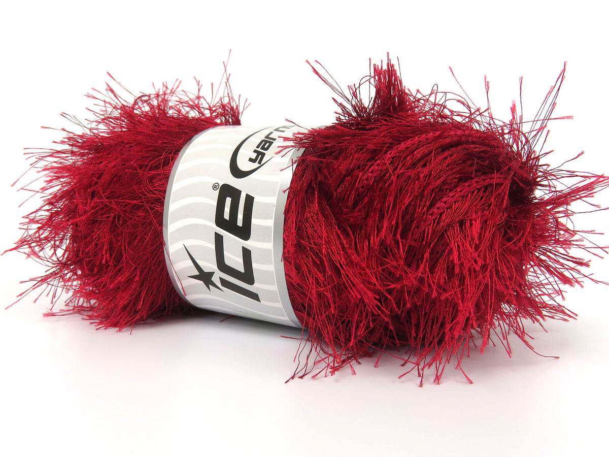 Eyelash Bulky Red Sku:fnt2-81841