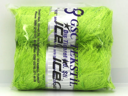 Eyelash Bulky Pistachio Green Sku:fnt2-81845
