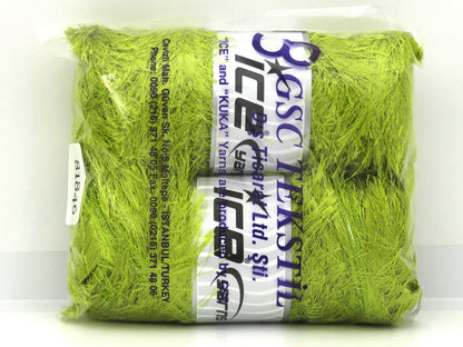 Eyelash Bulky Olive Green Sku:fnt2-81846