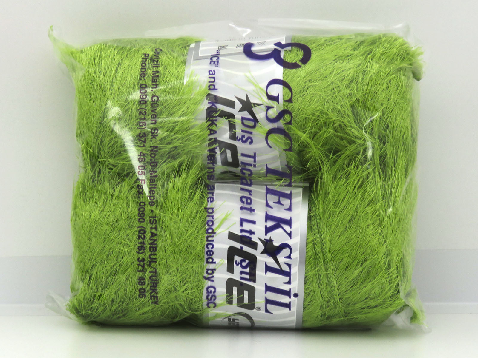 Eyelash Bulky Light Green Sku:fnt2-81847