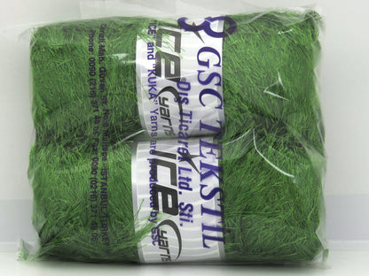 Eyelash Bulky Jungle Green Sku:fnt2-81849