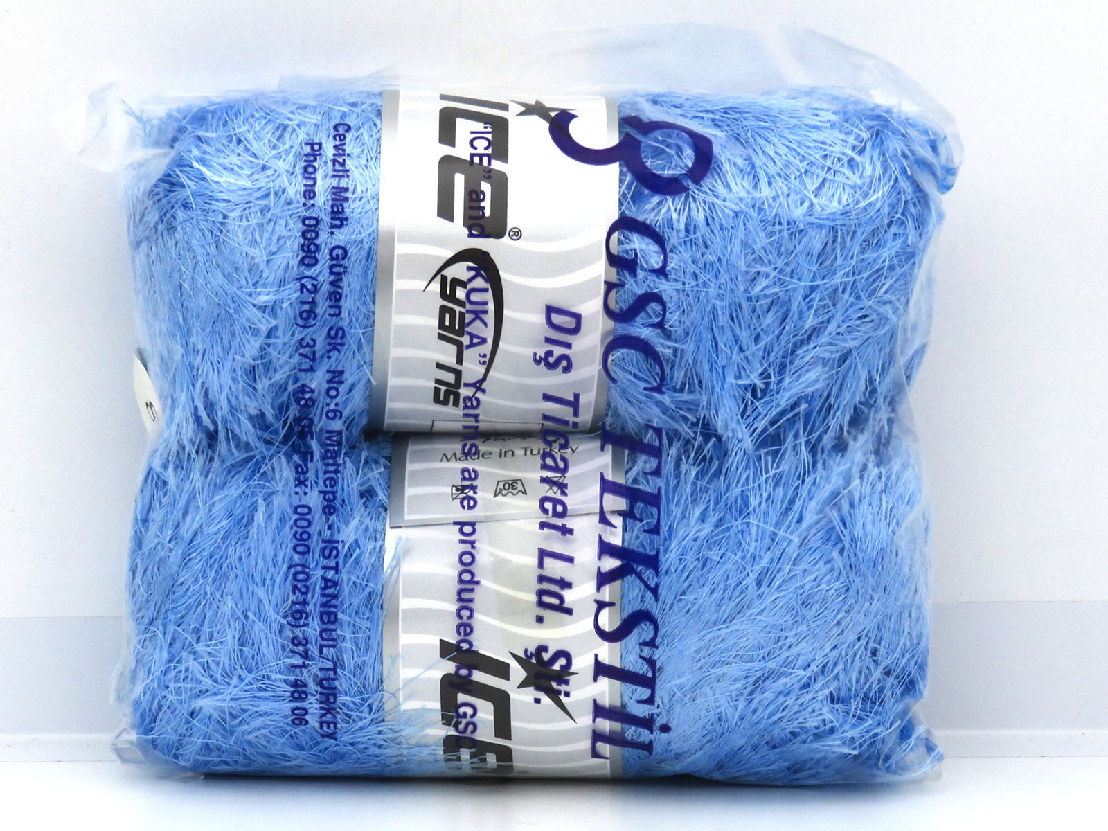 Eyelash Bulky Baby Blue Sku:fnt2-81852