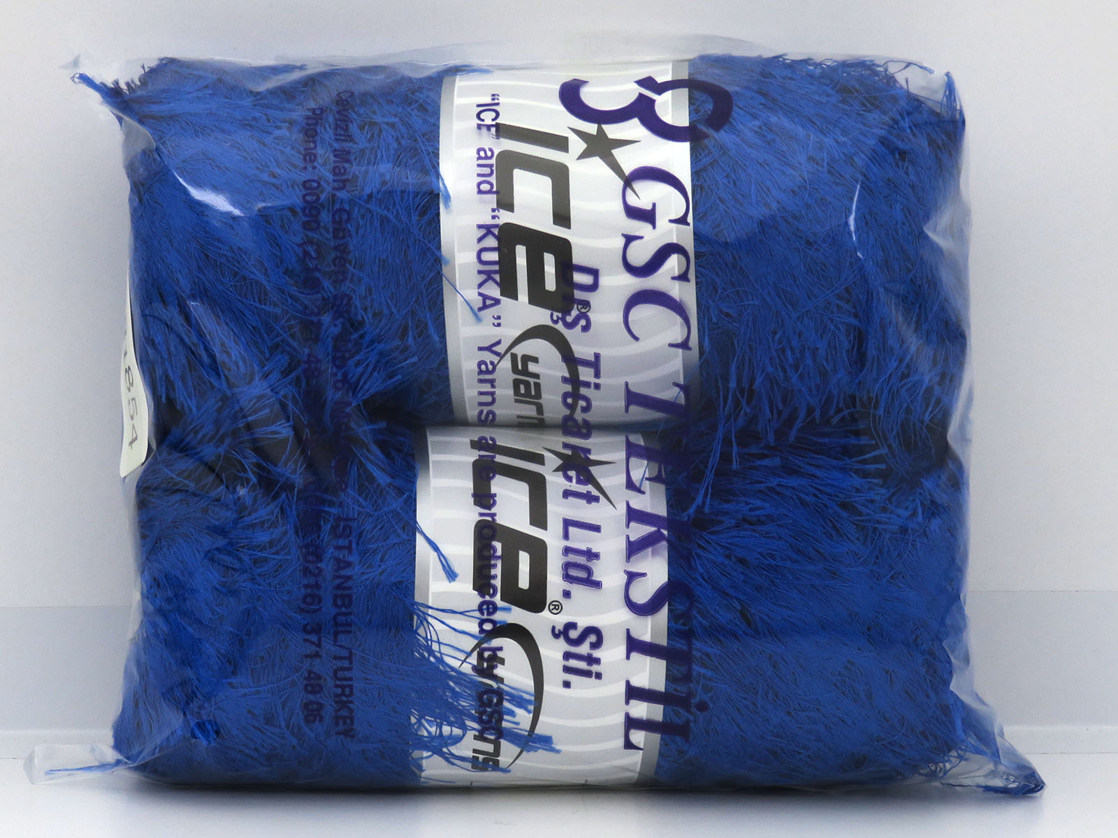 Eyelash Bulky Saxe Blue Sku:fnt2-81854