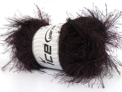 Eyelash Superbulky Dark Maroon Sku:fnt2-81867