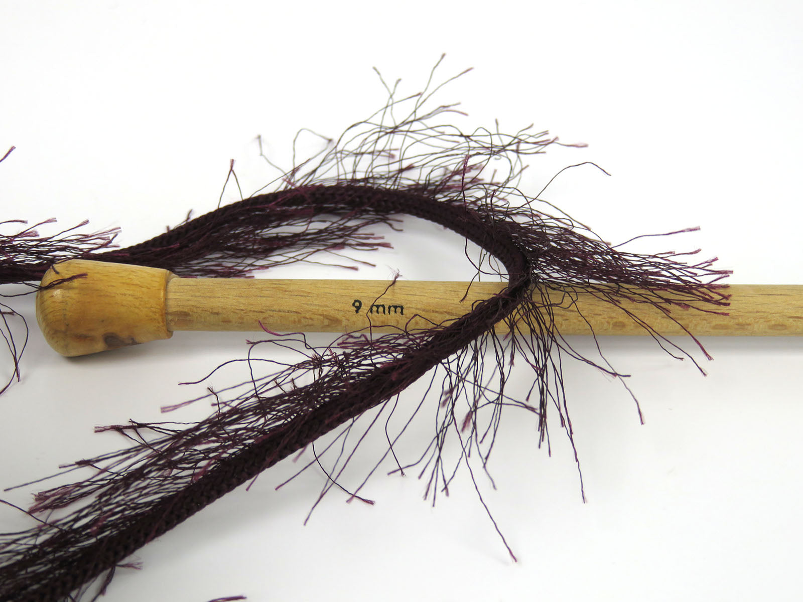 Eyelash Superbulky Dark Maroon Sku:fnt2-81867