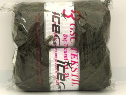 Eyelash Superbulky Khaki Sku:fnt2-81870