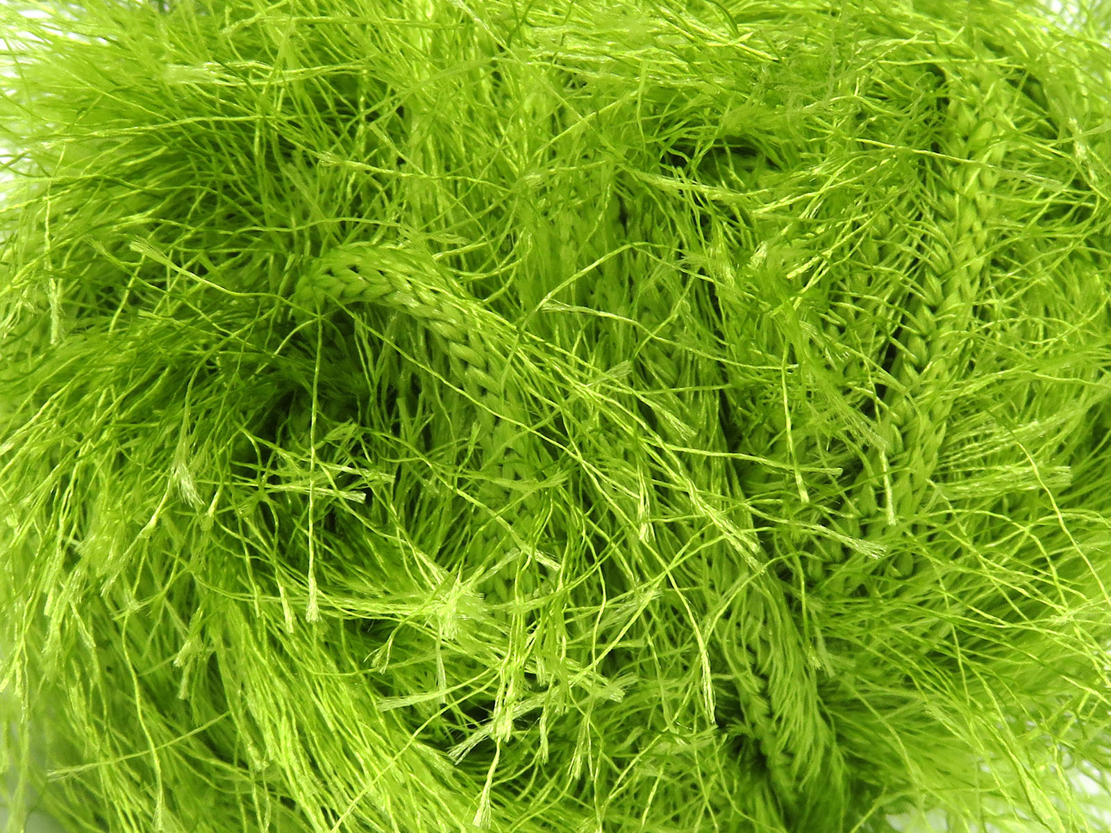 Eyelash Superbulky Light Green Sku:fnt2-81874