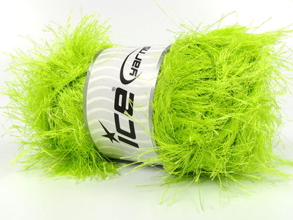 Eyelash Superbulky Pistachio Green Sku:fnt2-81875