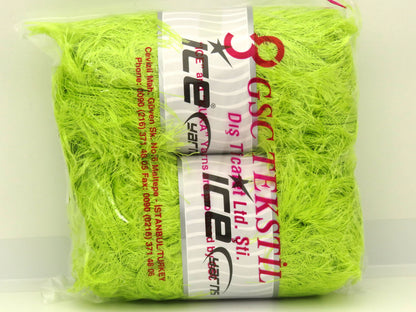 Eyelash Superbulky Pistachio Green Sku:fnt2-81875