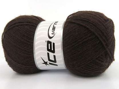 Sock Unicolor Dark Brown fnt2-81895