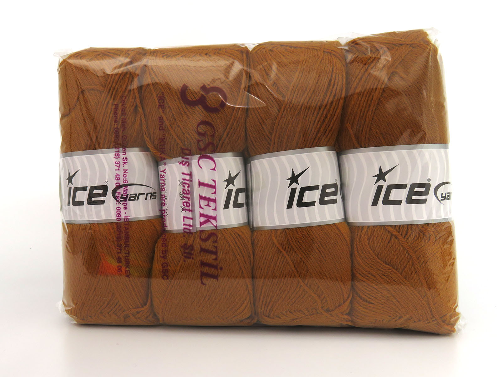 Sock Unicolor Gold fnt2-81896