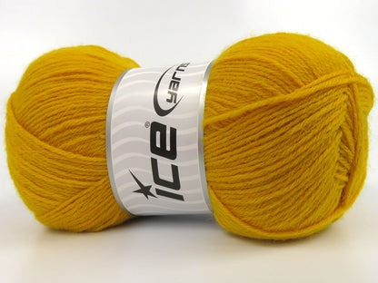 Sock Unicolor Yellow fnt2-81897