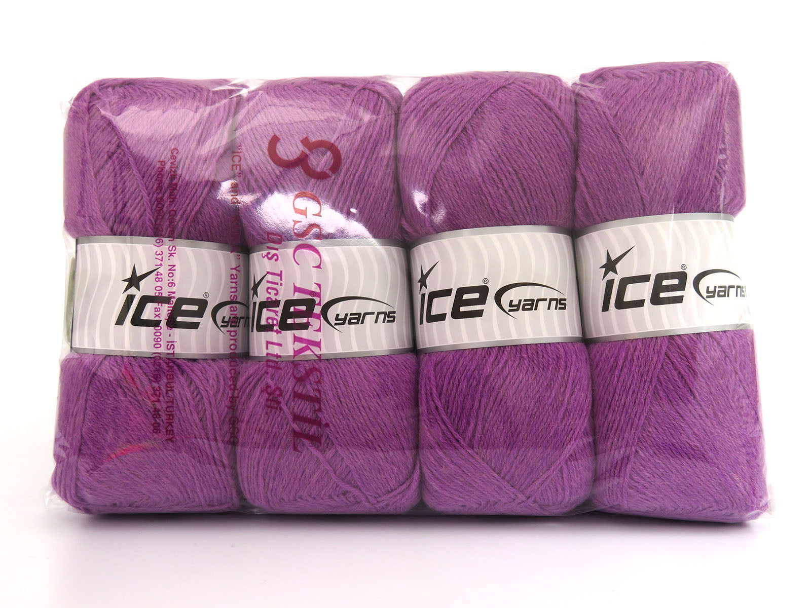 Sock Unicolor Light Lilac fnt2-81905