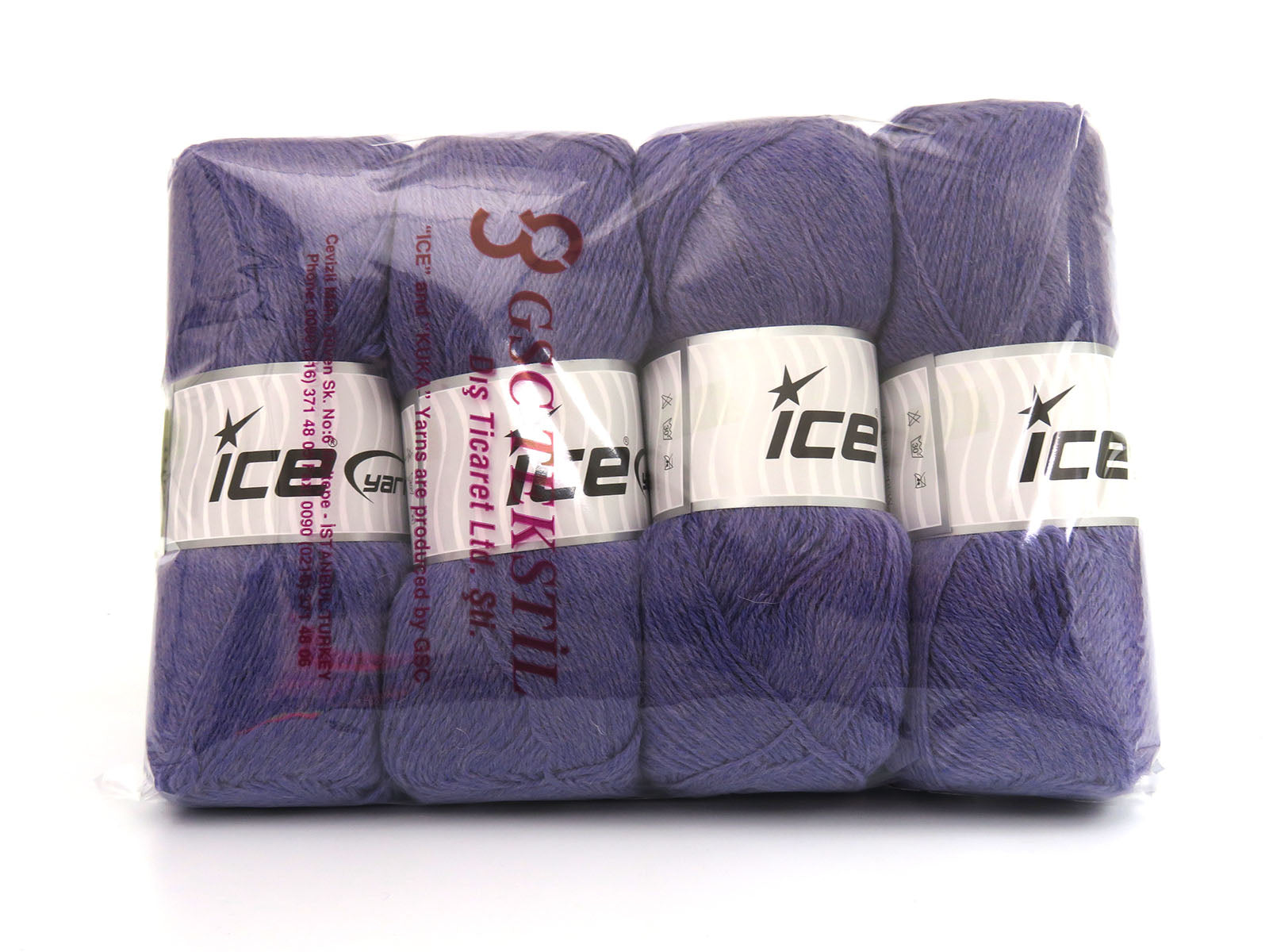 Sock Unicolor Bluish Lilac fnt2-81912