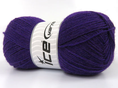 Sock Unicolor Purple fnt2-81913