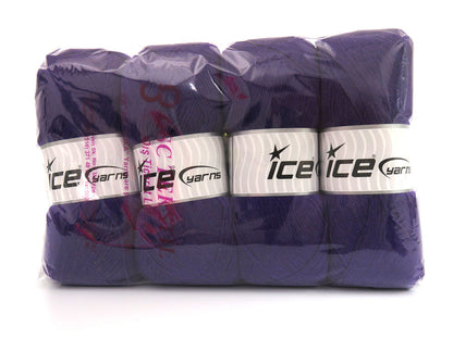 Sock Unicolor Purple fnt2-81913