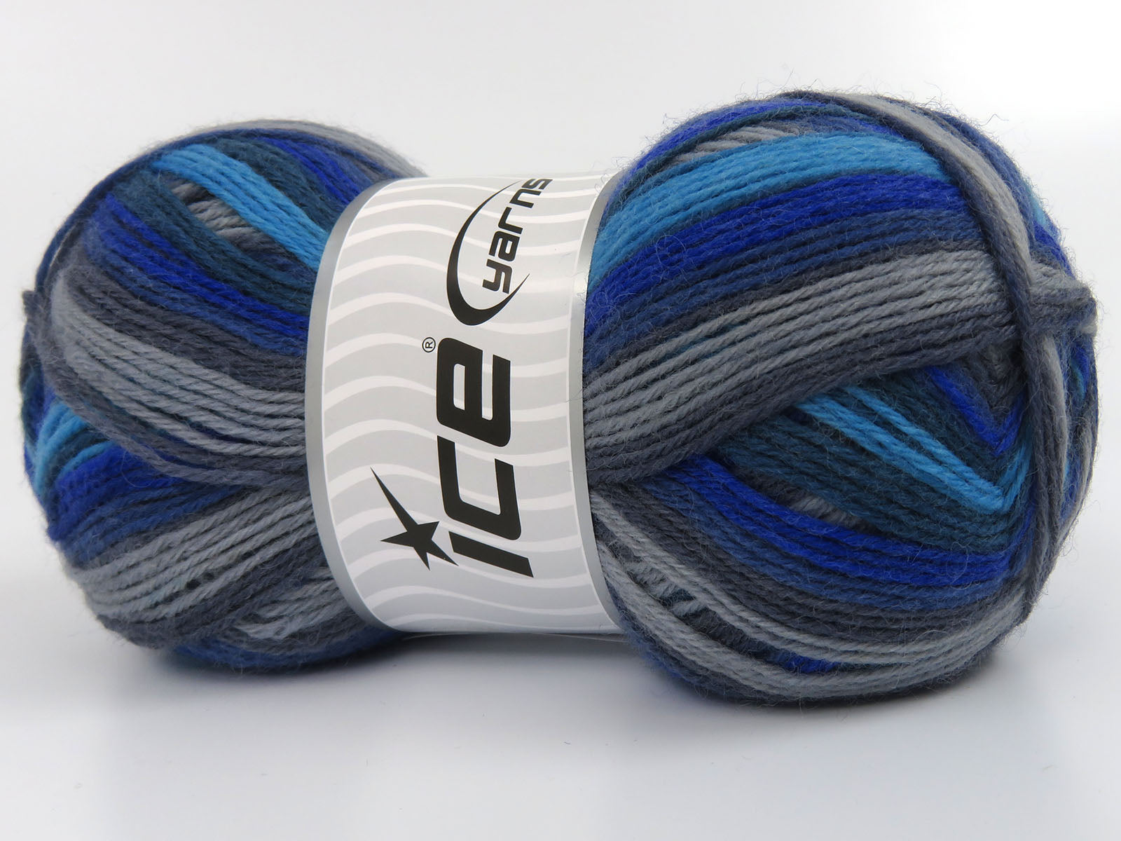 Sock Varicolor Blue Shades, Grey Shades fnt2-81929