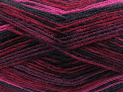 Sock Varicolor Pink, Purple Shades, Grey fnt2-81935