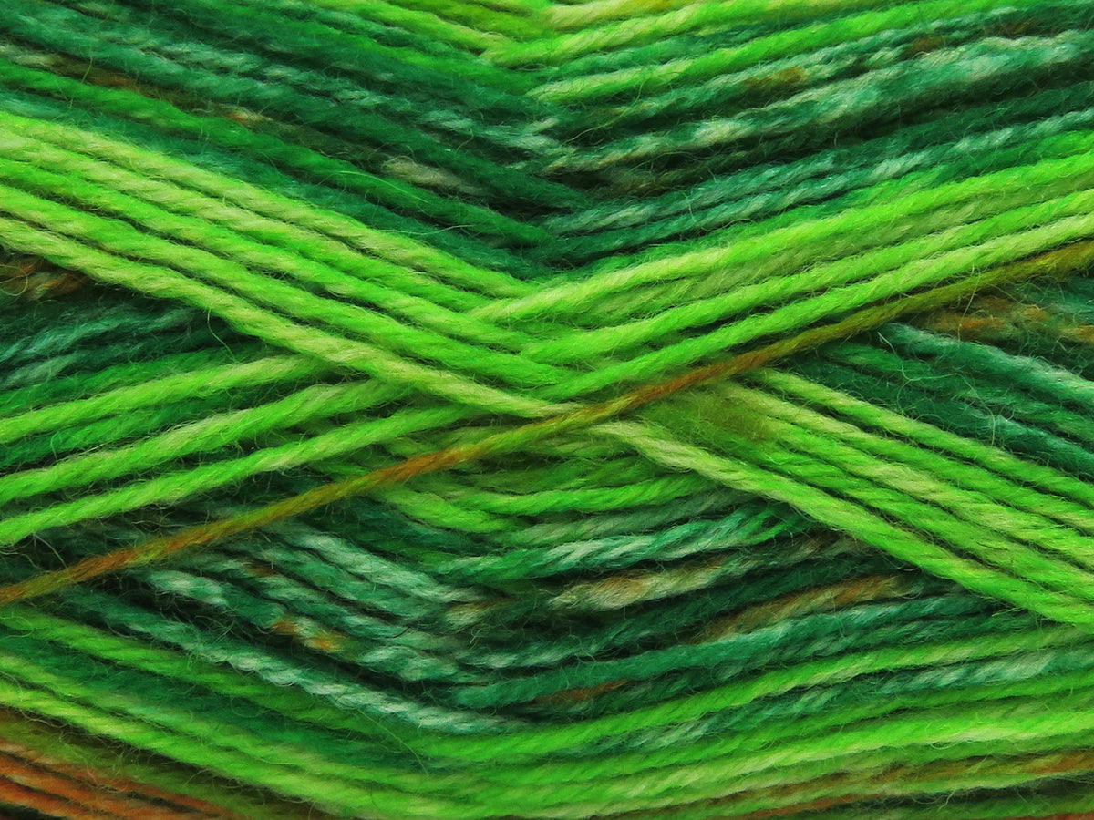 Sock Varicolor Green shades, Brown Shades fnt2-81946